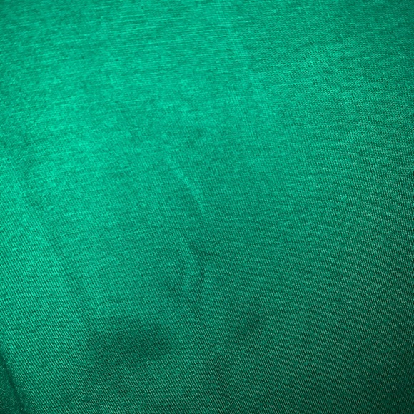 Green short sleeve shoulder cut out top - Picture 8 of 8